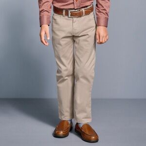 Johnston & Murphy Boy’s Khaki Adjustable Pants
